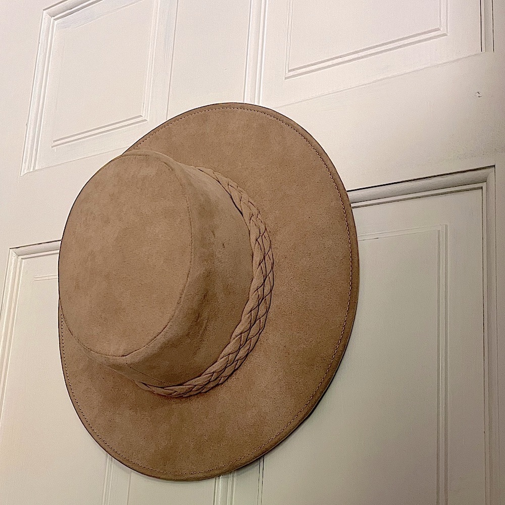 Suede Hat - image 1
